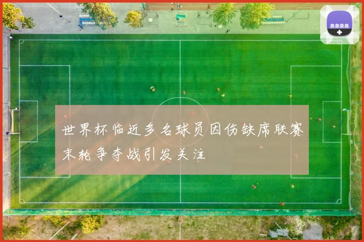 世界杯临近多名球员因伤缺席联赛末轮争夺战引发关注
